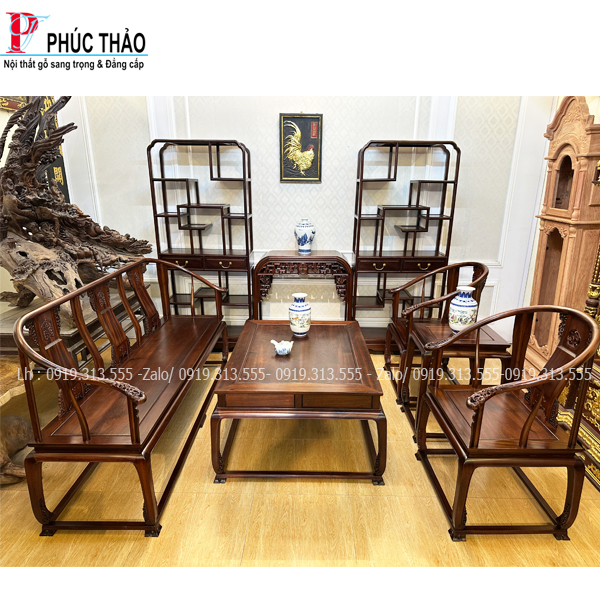 Bộ Bàn Ghế Minh Đế 5 Món