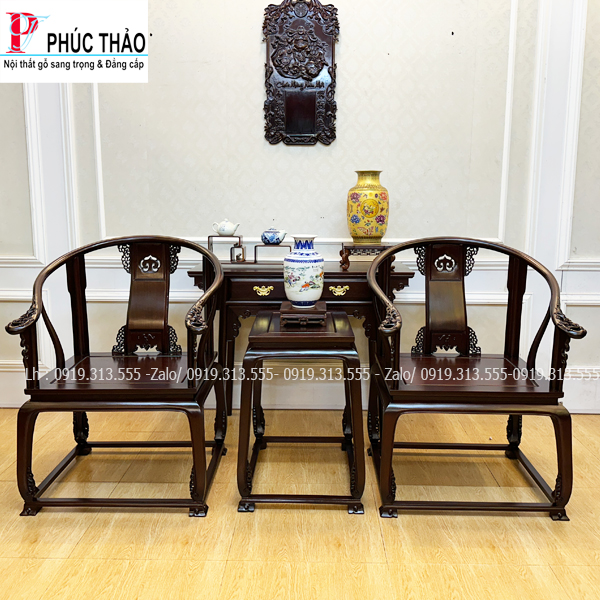 Bộ 3 Món Ghế Minh Đế 