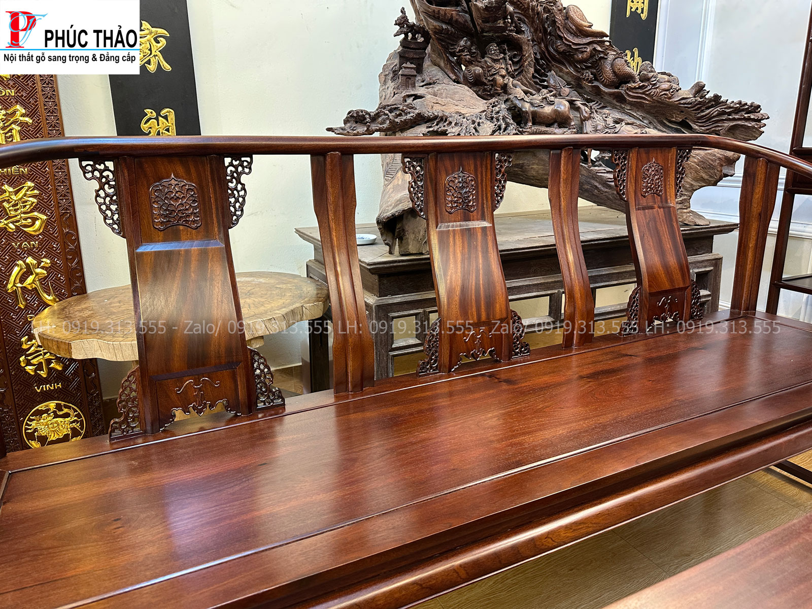 Thông tin kích thước bàn ghế minh đế gỗ