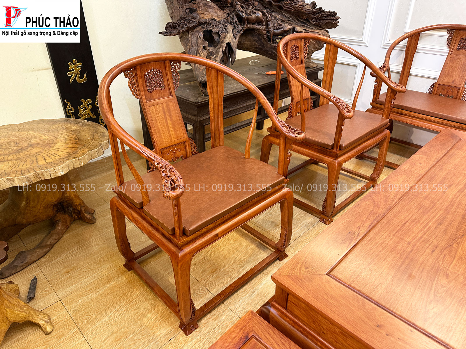 Điểm thiết kế đặc trưng của dòng ghế minh đế