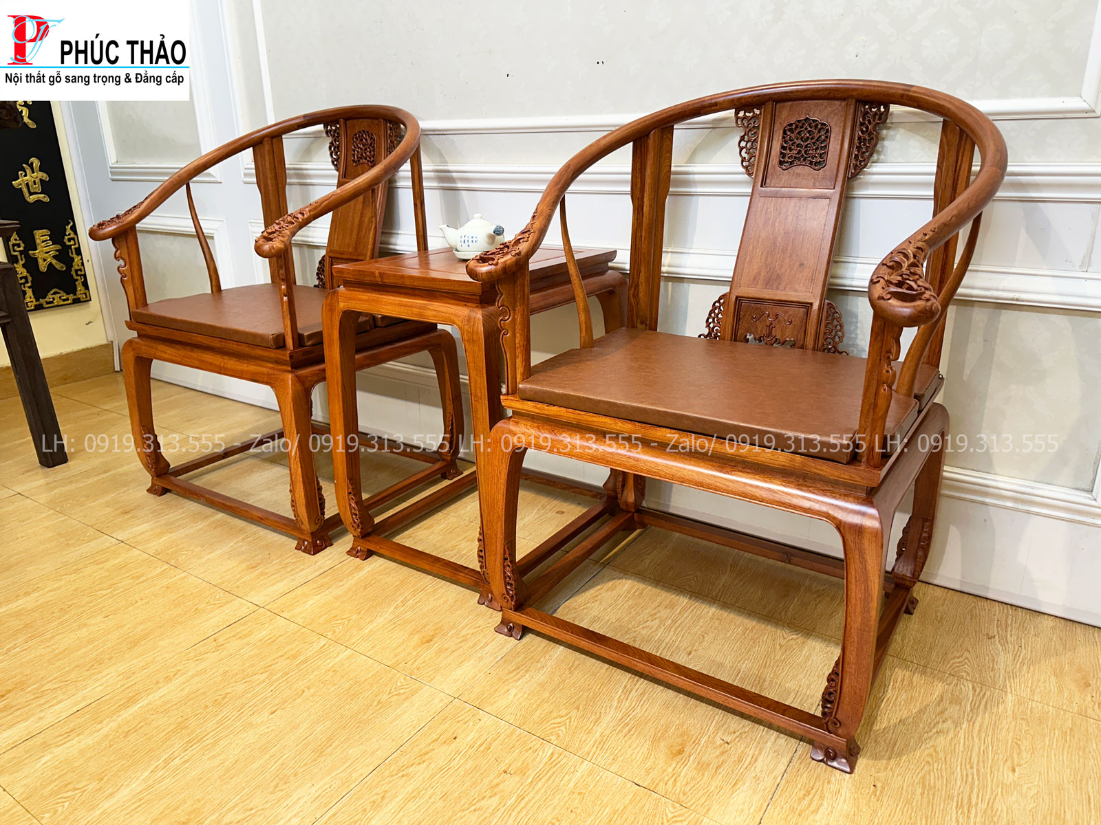 Bộ ghế minh đế - Nơi nghệ thuật thưởng trà tìm về sự tĩnh lại