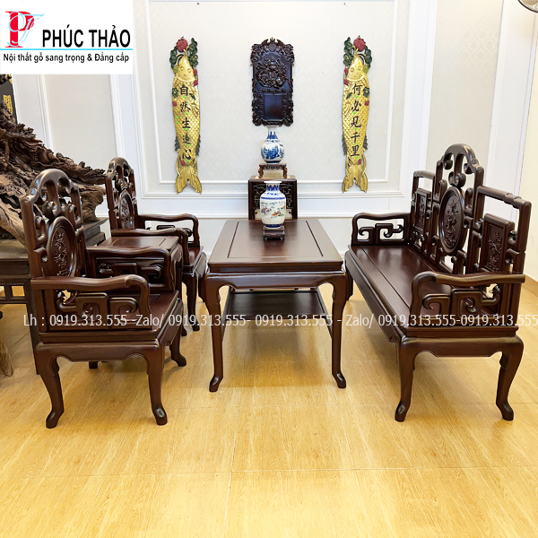 Bàn Ghế Móc Mỏ Gỗ Tự Nhiên Đẹp