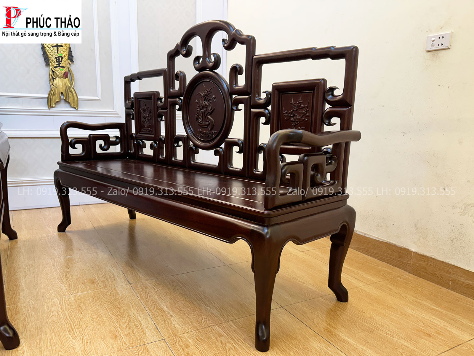 Thông tin bàn ghế móc mỏ chạm tứ quý Thông tin bàn ghế móc mỏ chạm tứ quý