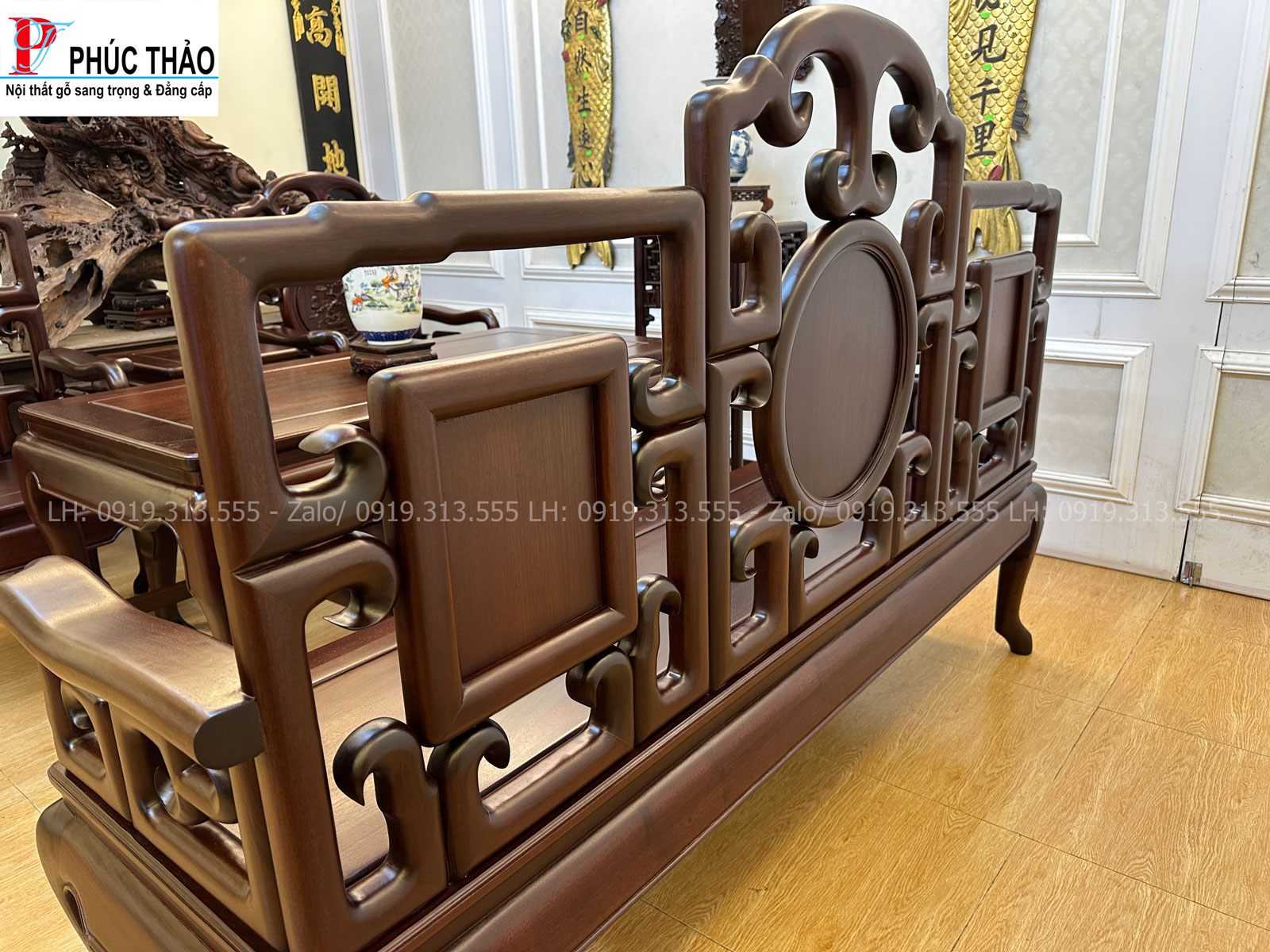 Thông tin bàn ghế móc mỏ chạm tứ quý Thông tin bàn ghế móc mỏ chạm tứ quý