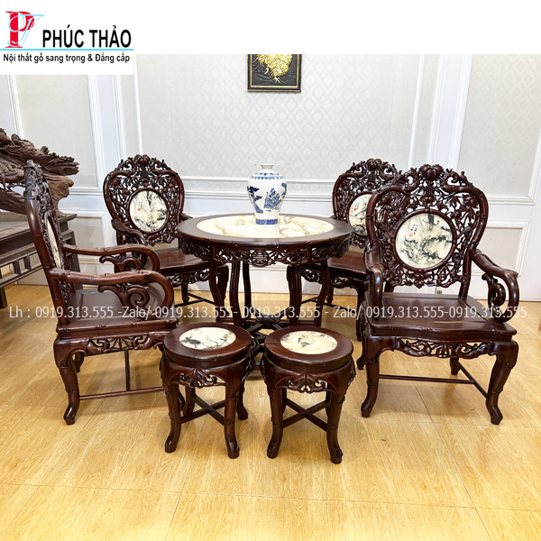 Bàn Ghế Trúc GT25