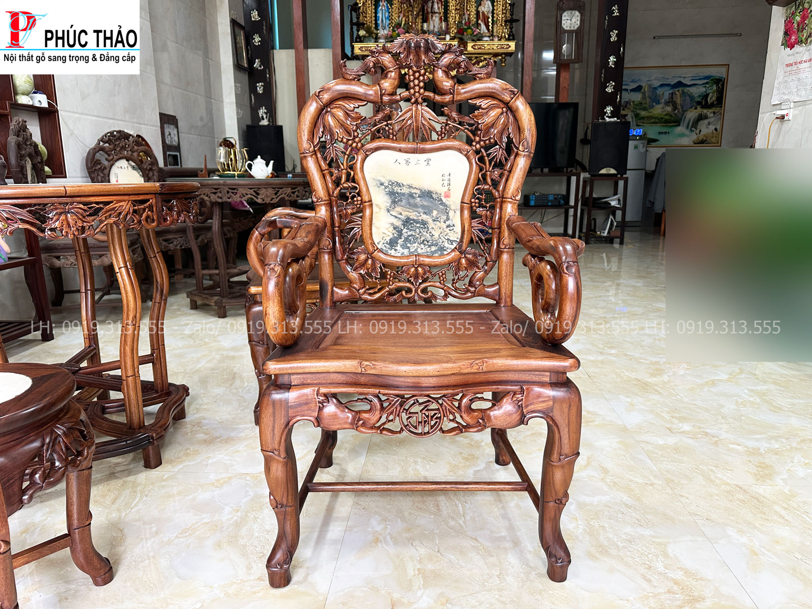 Thông tin kích thước bàn ghế trúc kép