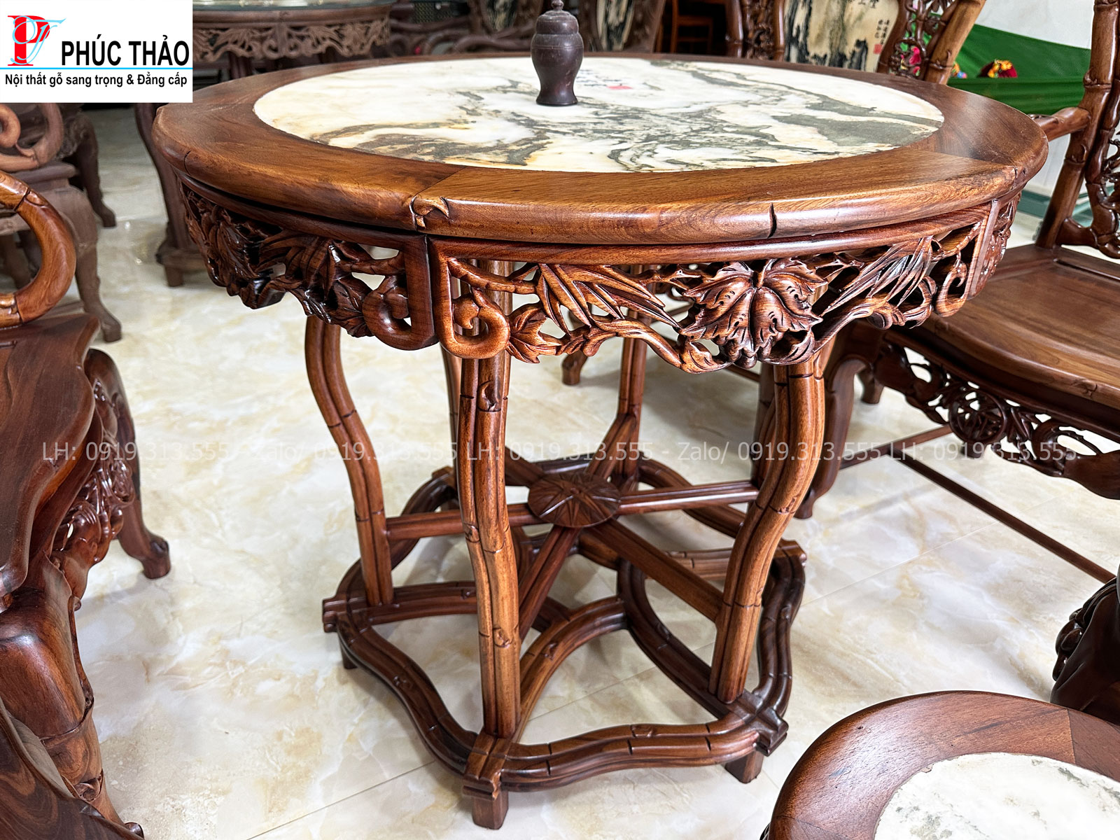 Điểm nổi bật trong thiết kế bàn ghế trúc kép