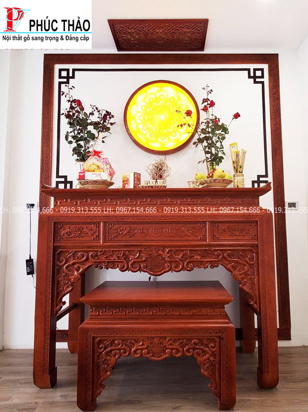 Đồ Gỗ Phúc Thảo – Cơ sở sản xuất bàn thờ gỗ đẹp tại Bình Phước