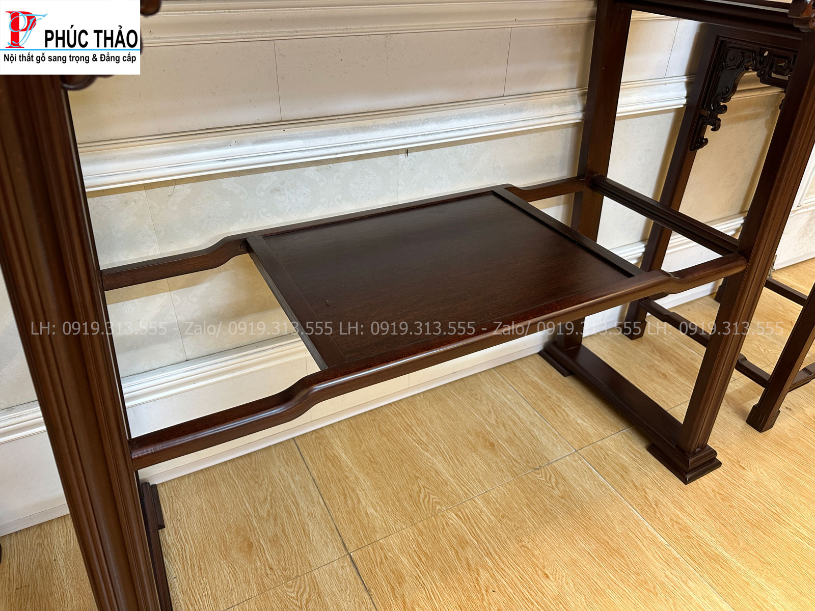 Thông tin kích thước bộ bàn đôn bày đồ 3 món