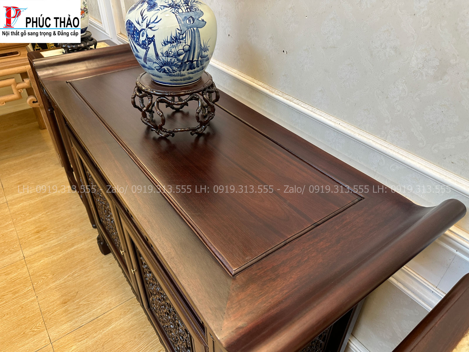Bộ bàn đôn bày đôn nâng tầm giá trị cho không gian sống