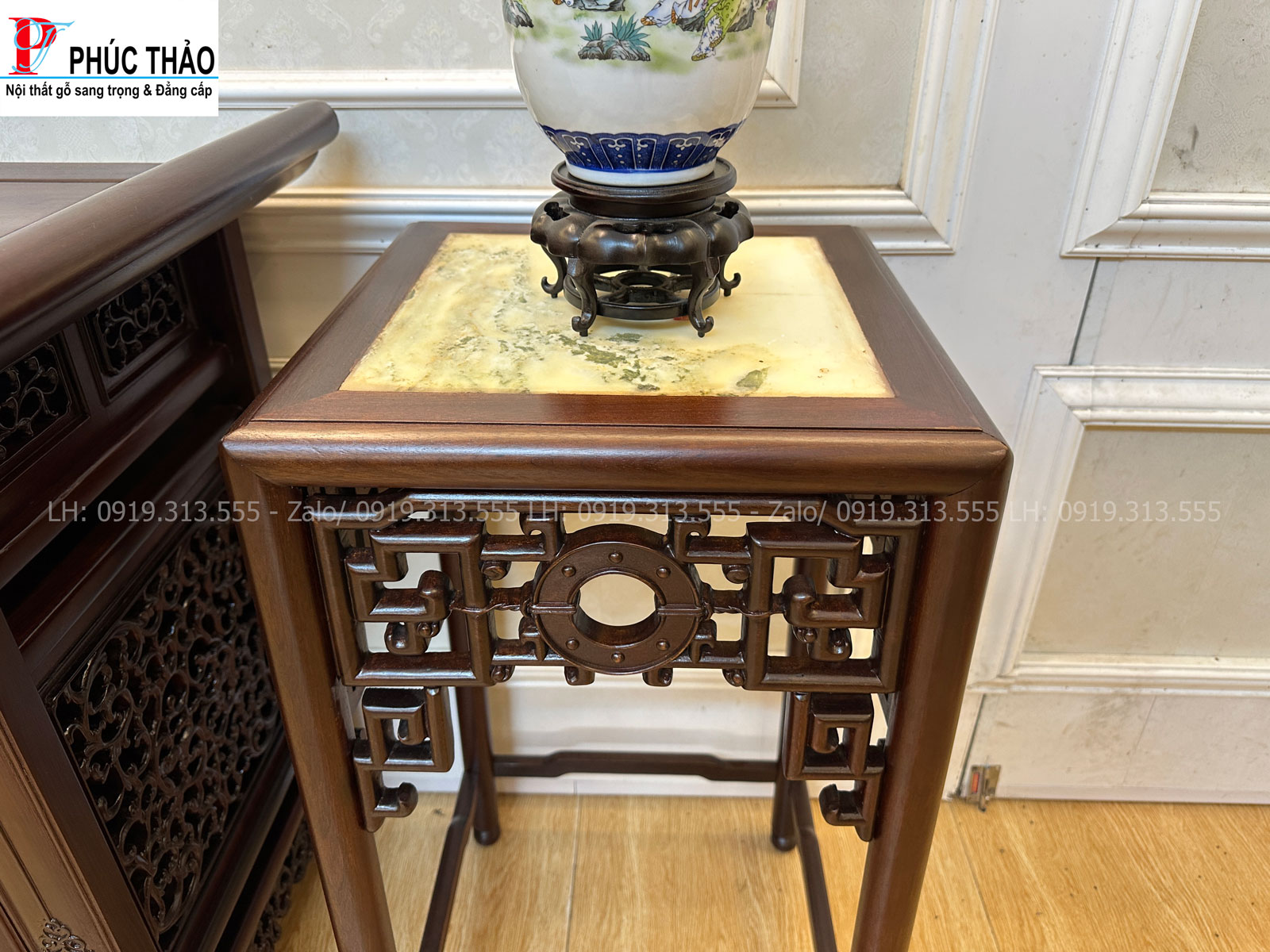 Bộ bàn đôn bày đôn nâng tầm giá trị cho không gian sống