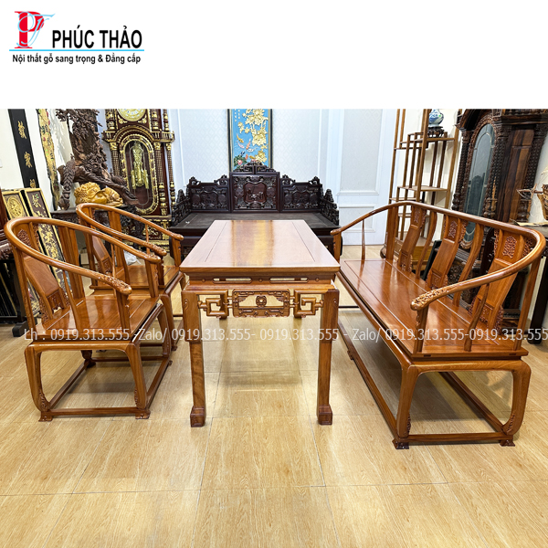 Bộ Bàn Trà Ghế Minh Đế 