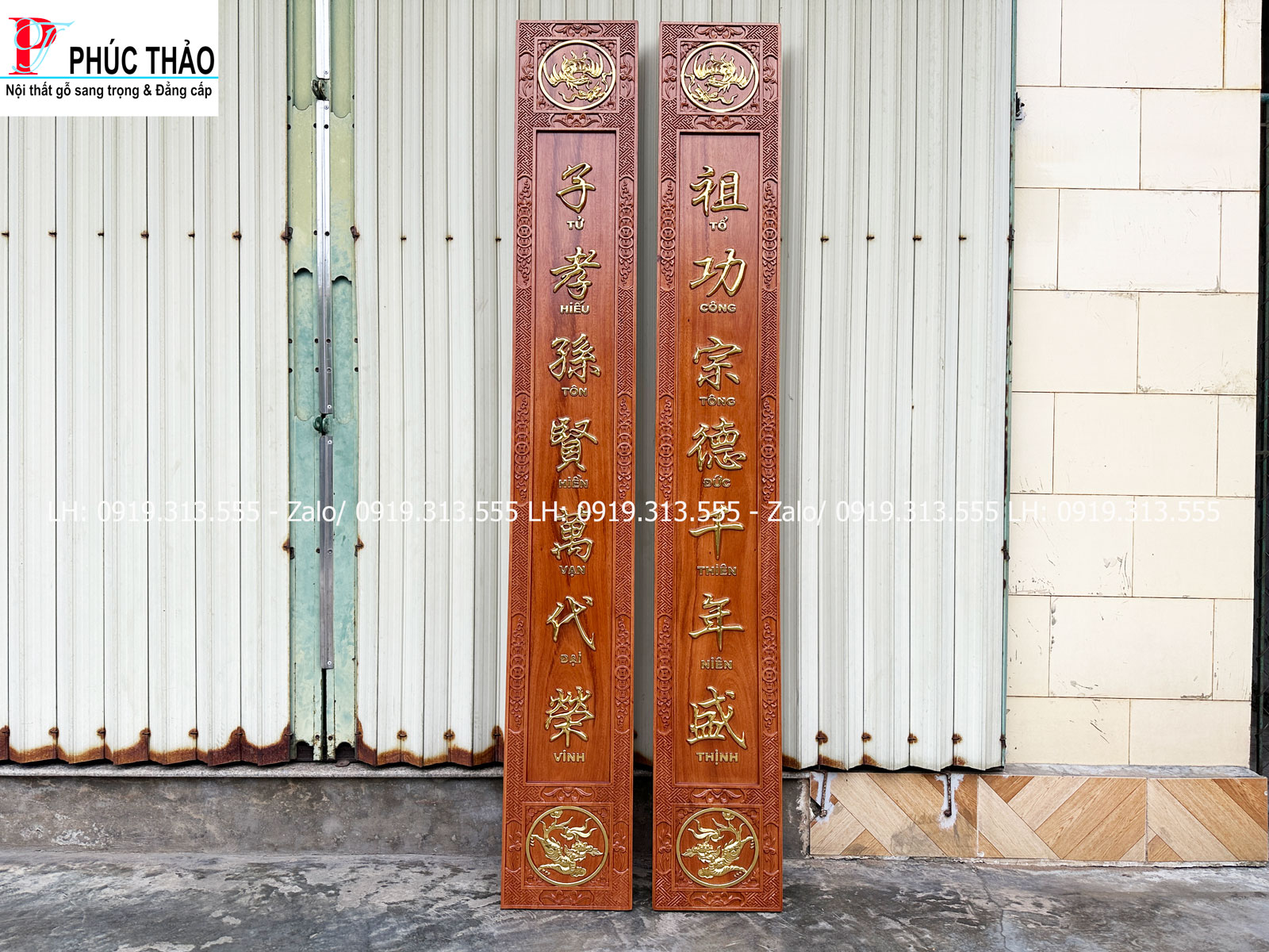 Tầm quan trọng của cuốn thư câu đối trong không gian thờ