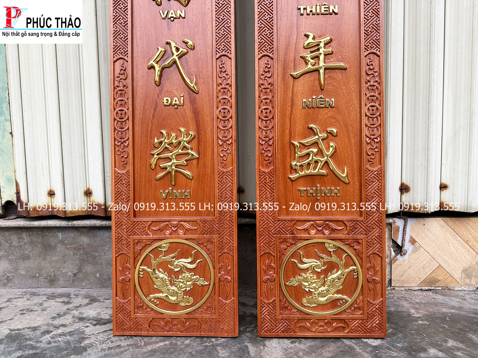 Tầm quan trọng của cuốn thư câu đối trong không gian thờ