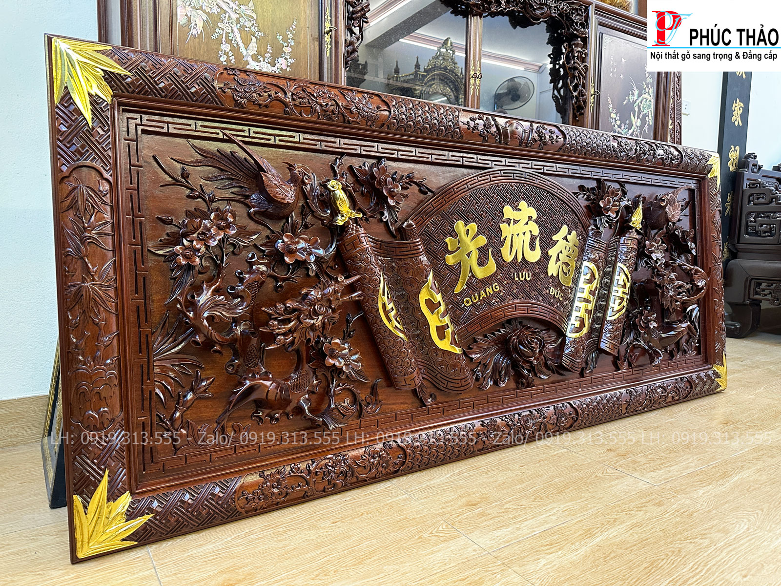 Tầm quan trọng của đại tự câu đối trong không gian thờ