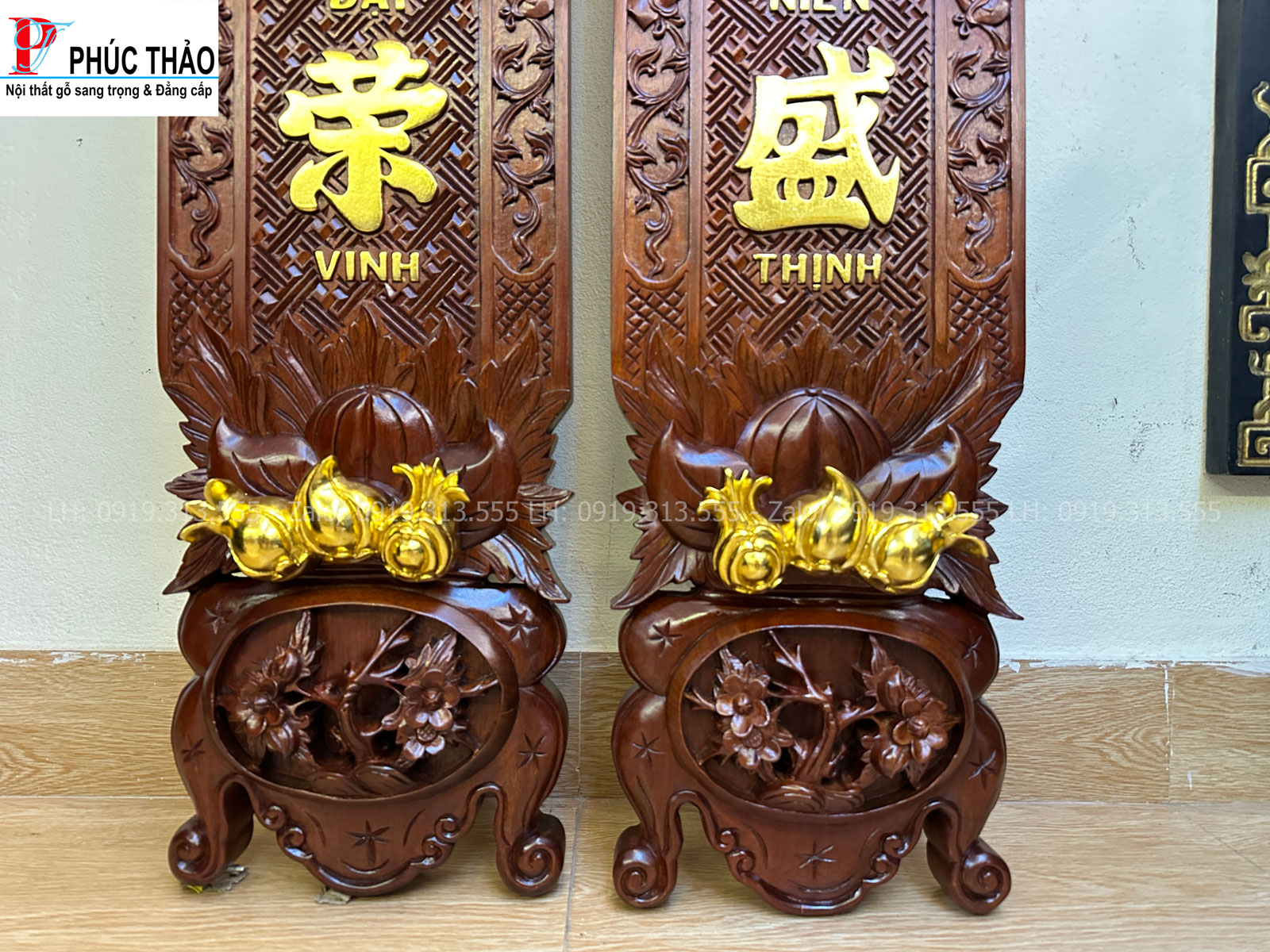 Tầm quan trọng của đại tự câu đối trong không gian thờ