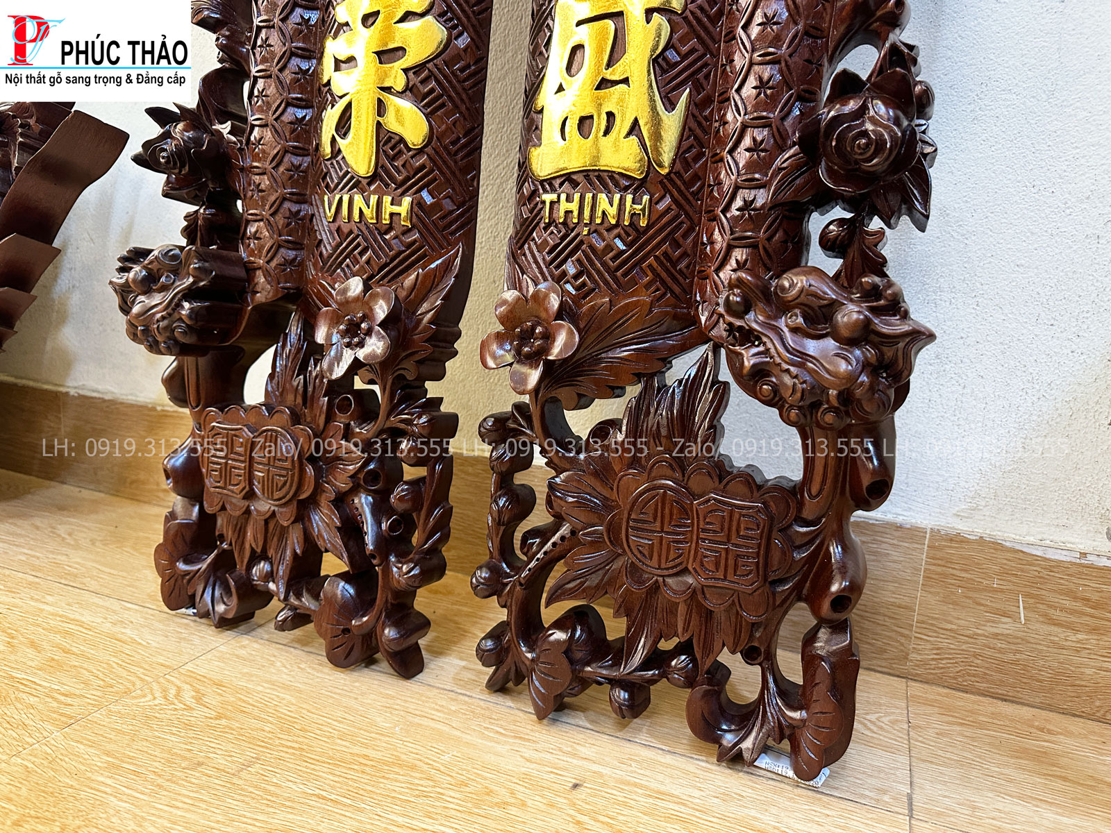 Tầm quan trọng của bộ cuốn thư câu đối trong không gian thờ