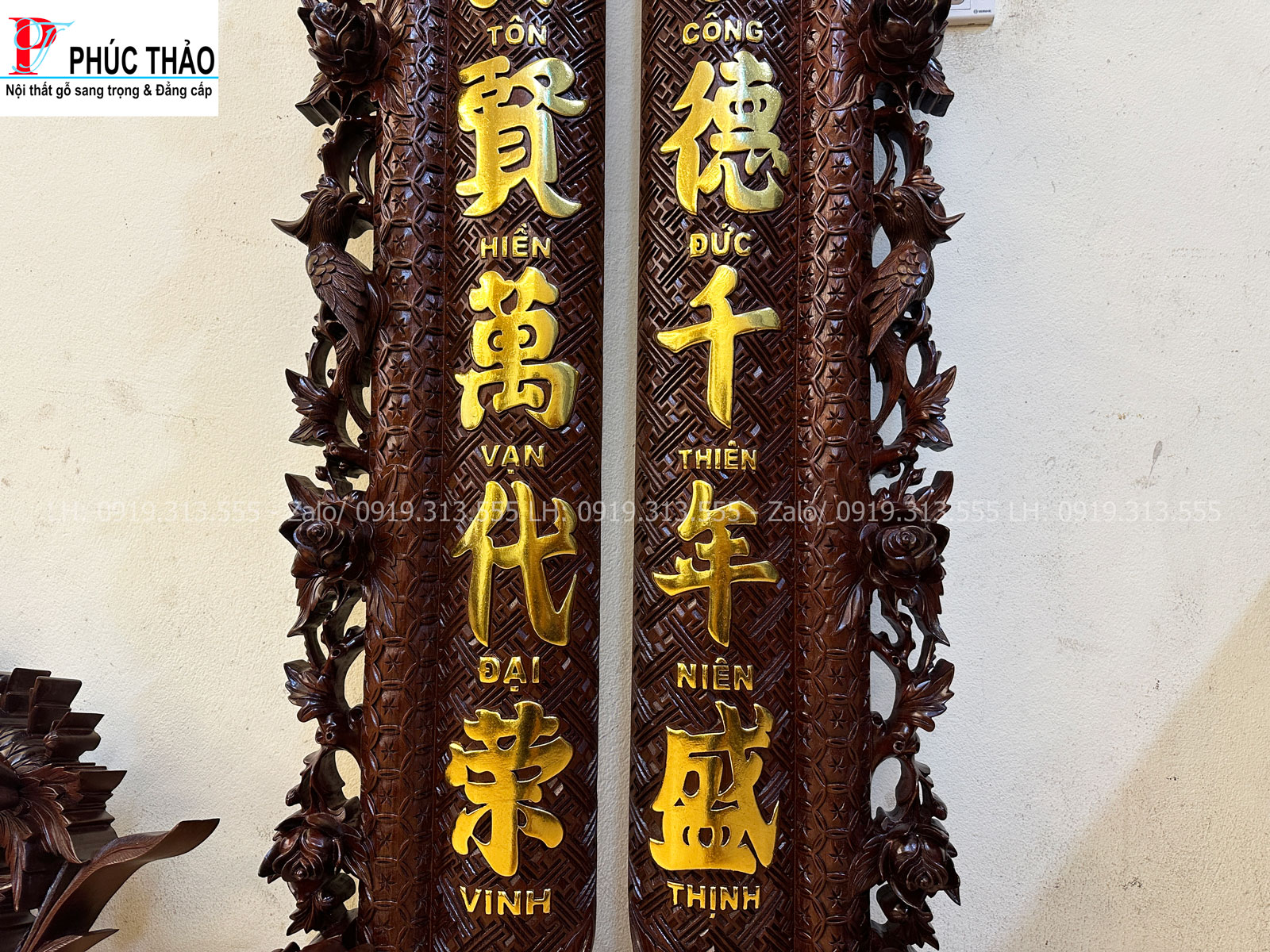 Tầm quan trọng của bộ cuốn thư câu đối trong không gian thờ Tầm quan trọng của bộ cuốn thư câu đối trong không gian thờ