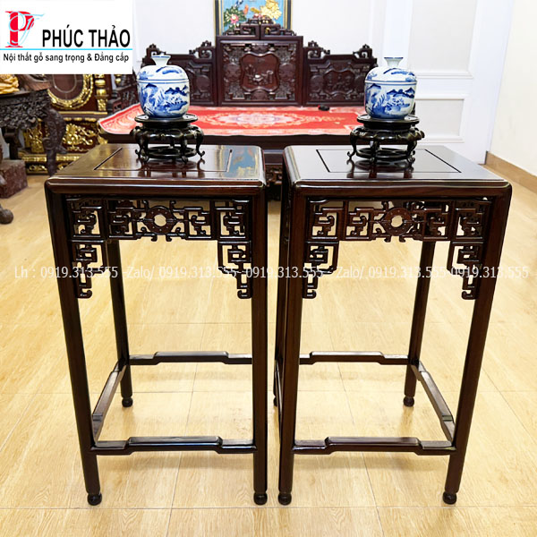 Đôn Bày Đồ Chạm Đồng Tiền 