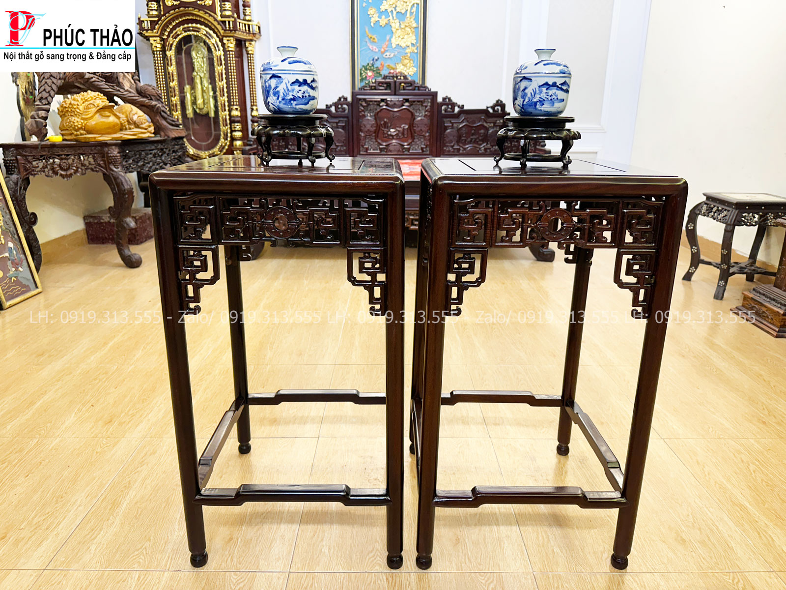 đôn bày đồ chạm đồng tiền đôn bày đồ chạm đồng tiền