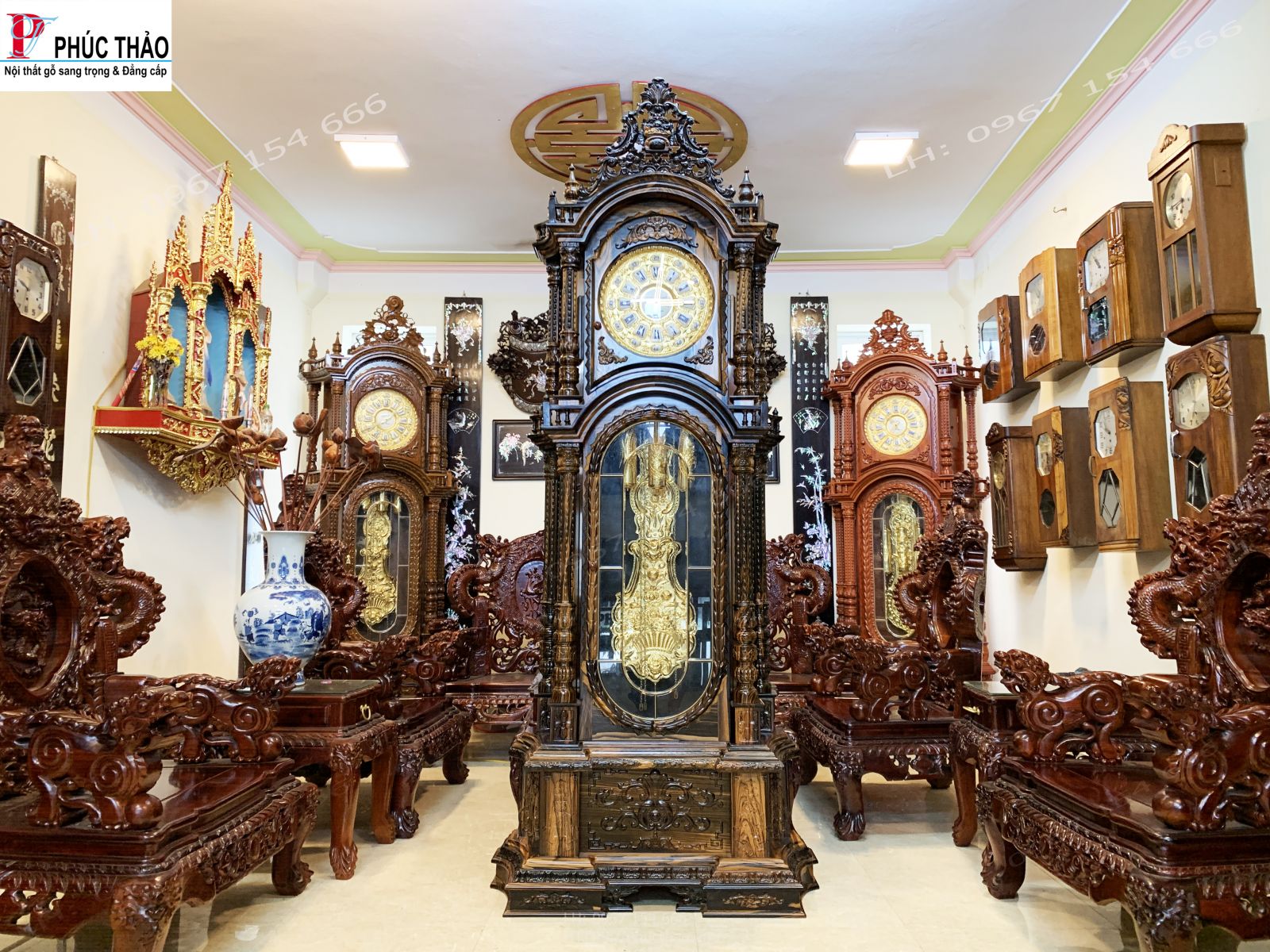 Những điều cần lưu ý khi đặt đồng hồ cây