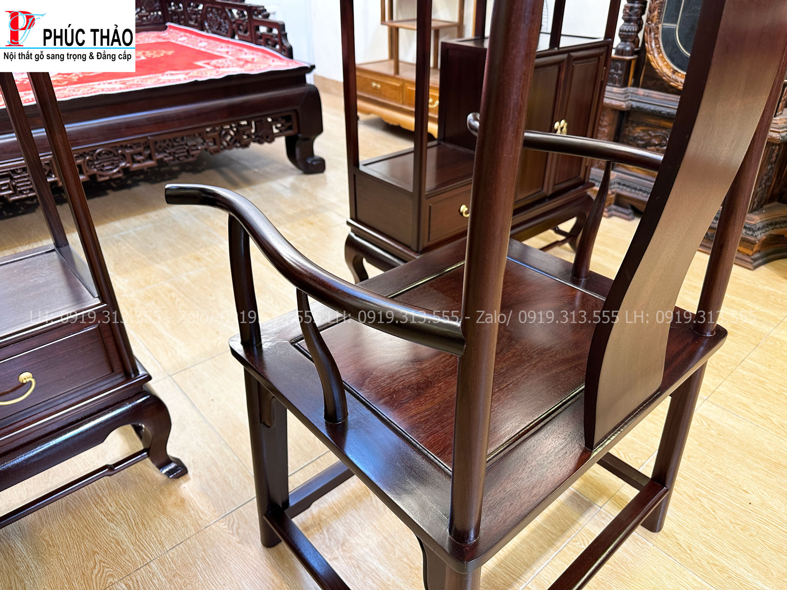 Giá trị phong thủy và biểu tượng quyền lực của ghế tai quan