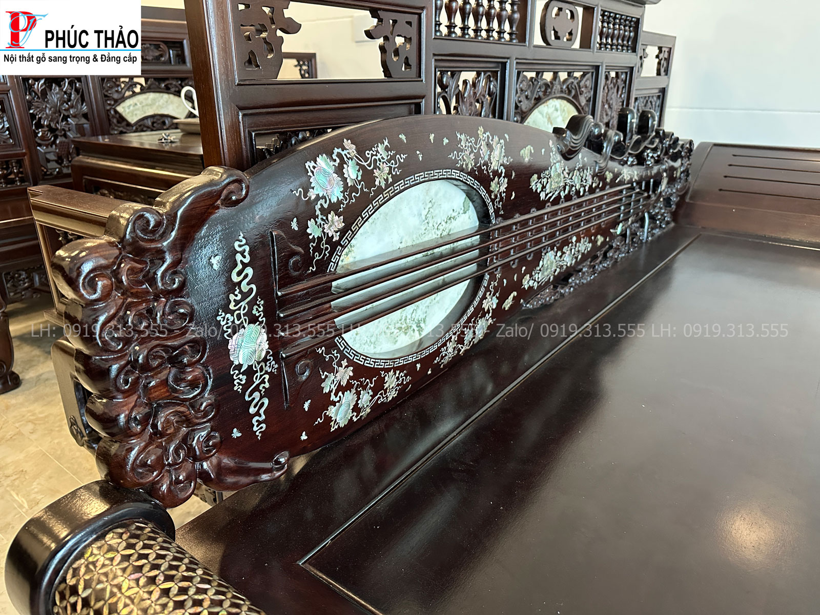 Thông tin kích thước giường phương lười cây đàn