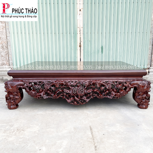 Sập Gụ Tủ Chè – Linh Hồn Của Không Gian Cổ Điển Việt