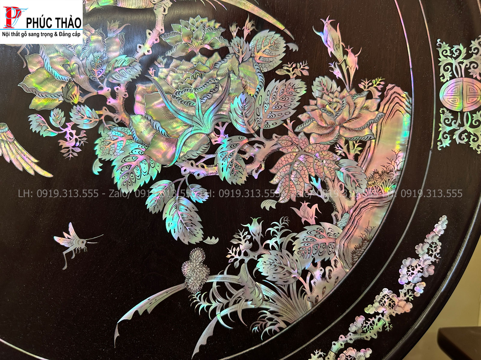 Quy trình mài cắt tạo hình trên nền ốc xà cừ 7 màu Quy trình mài cắt tạo hình trên nền ốc xà cừ 7 màu