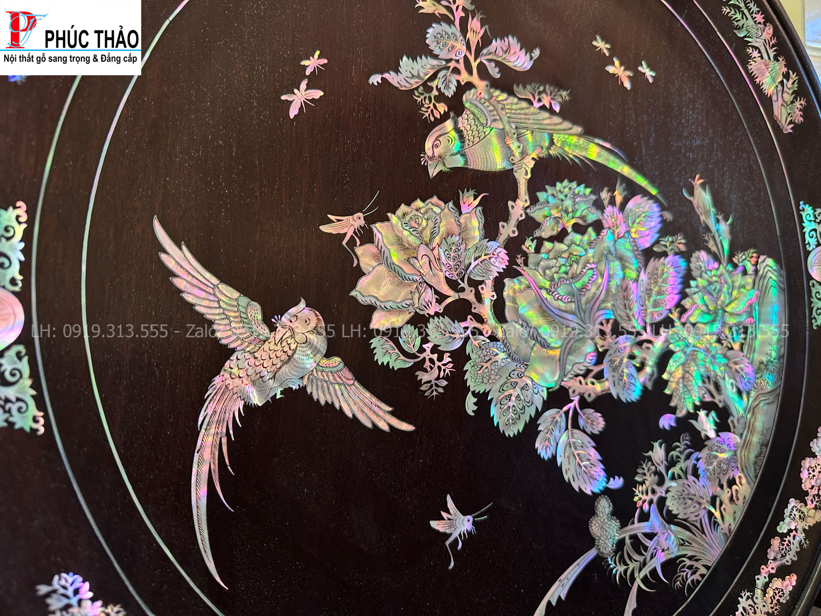 Quy trình mài cắt tạo hình trên nền ốc xà cừ 7 màu Quy trình mài cắt tạo hình trên nền ốc xà cừ 7 màu