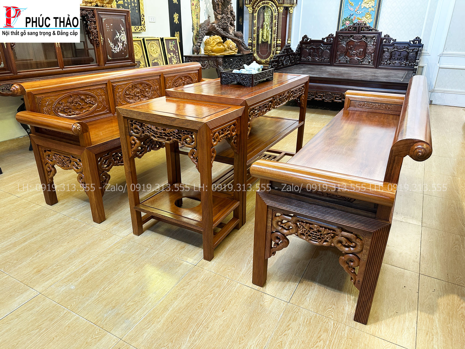 Trường kỷ gỗ lim – bền vững theo thời gian