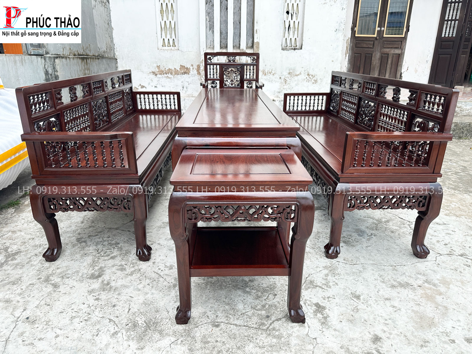 Thiết kế song tiện thoáng khí ,tạo điểm nhấn hoài cổ