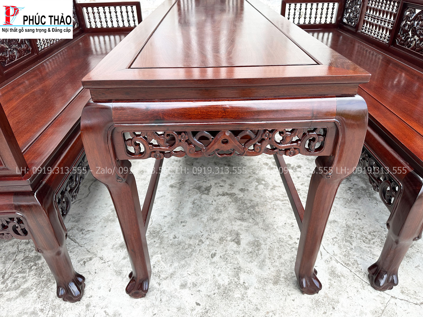 Trường kỷ song tiện chân móng – Vẻ đẹp truyền thống trong ngôi nhà Việt