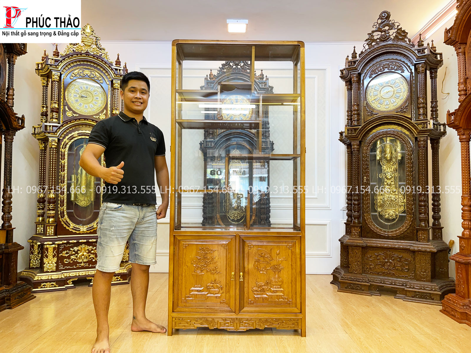 Đồ Gỗ Phúc Thảo – Cơ sở chế tác tủ bày đồ đẹp