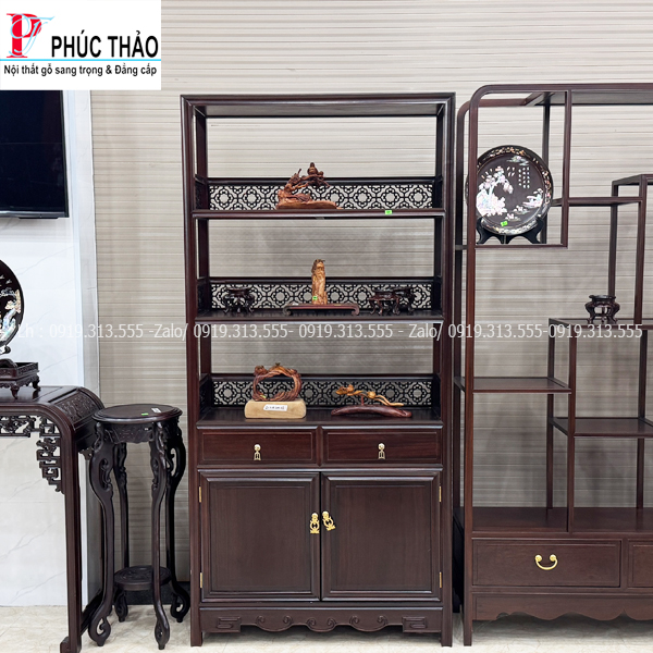 Tủ Trưng Bày Gỗ Gụ 