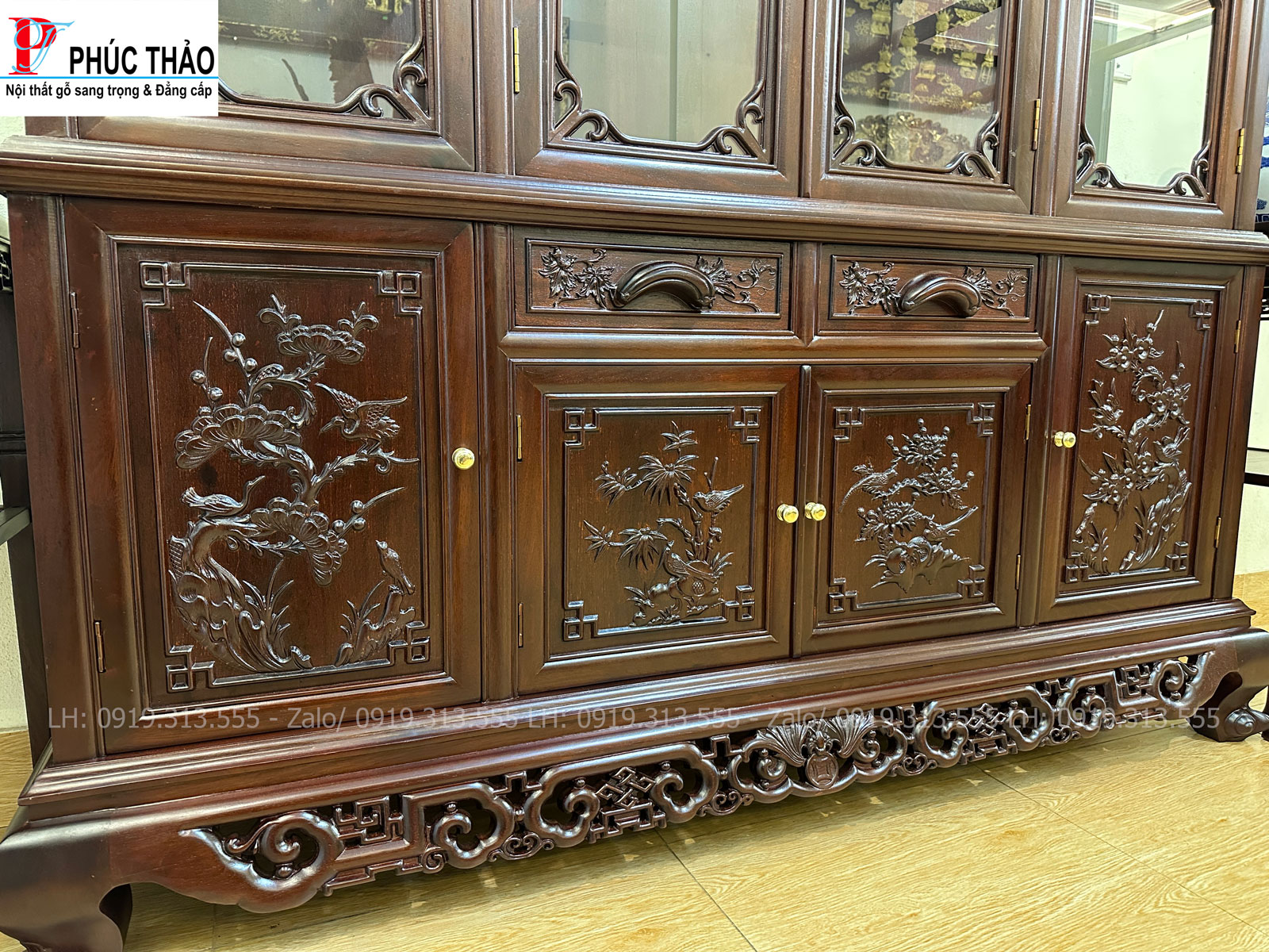 Quy cách thiết kế tủ bày đồ TBĐ16