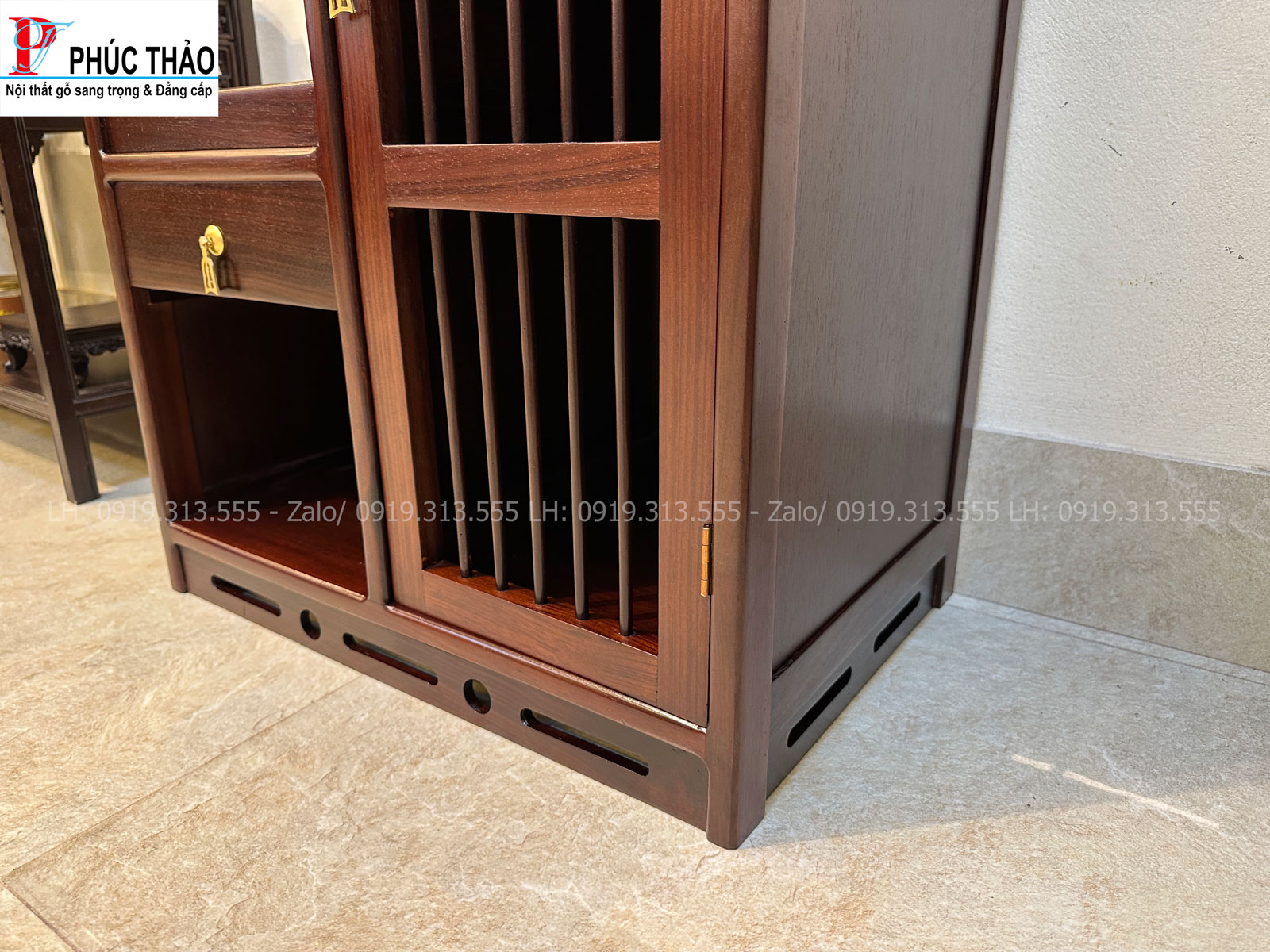 Tối ưu không gian pha trà – gọn gàng, tiện lợi