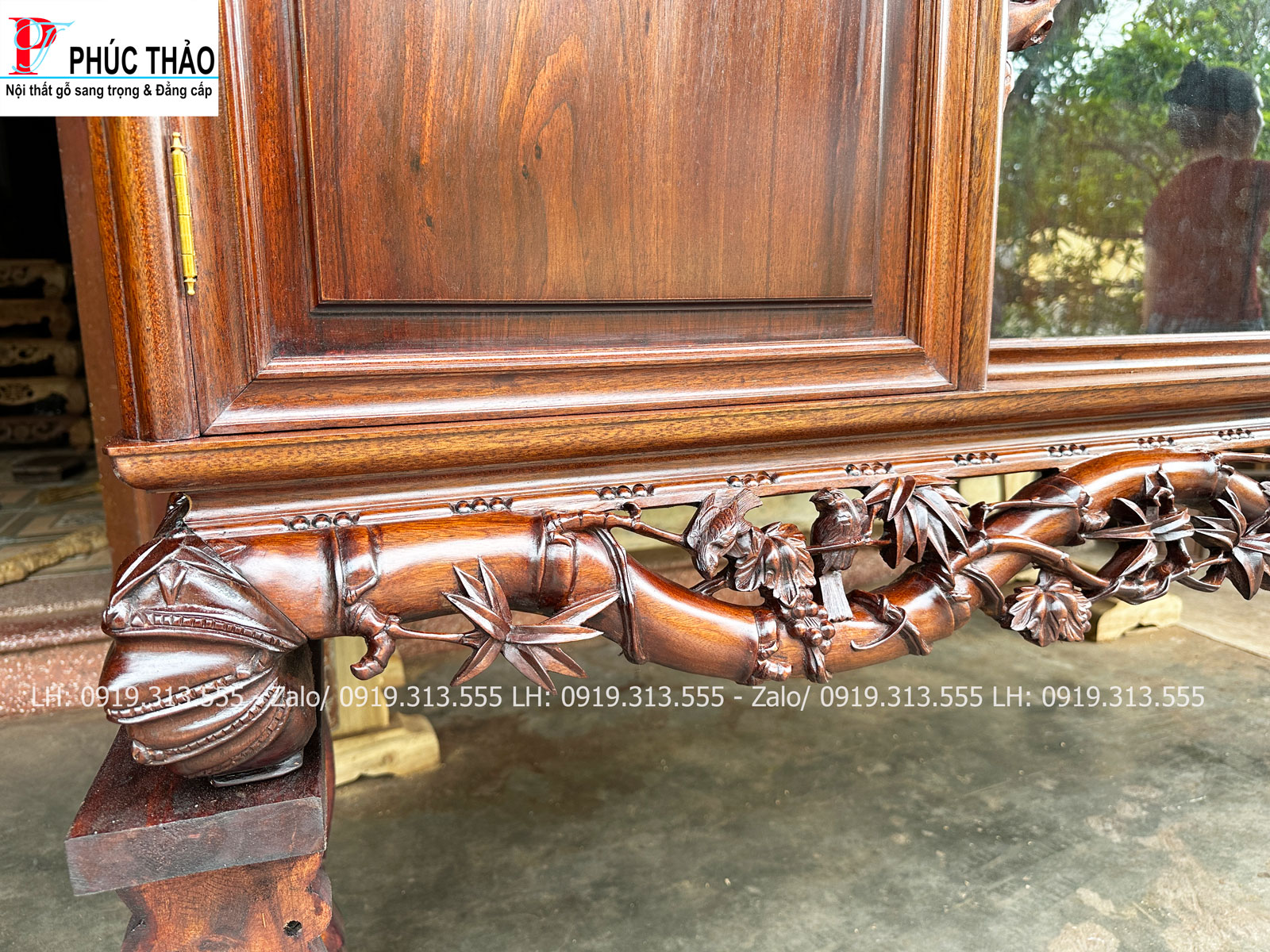 Vẻ đẹp tinh xảo trong từng nét đục chạm