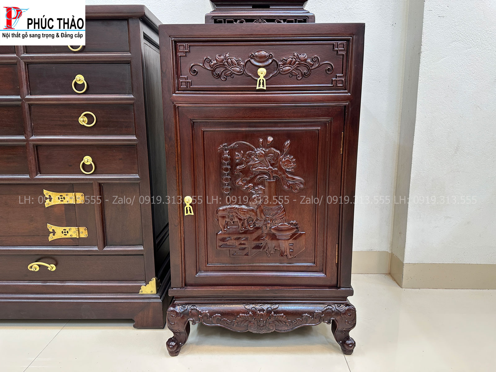 Tủ thuốc gỗ gụ giá trị sưu tầm độ bền vượt thời gian Tủ thuốc gỗ gụ giá trị sưu tầm độ bền vượt thời gian